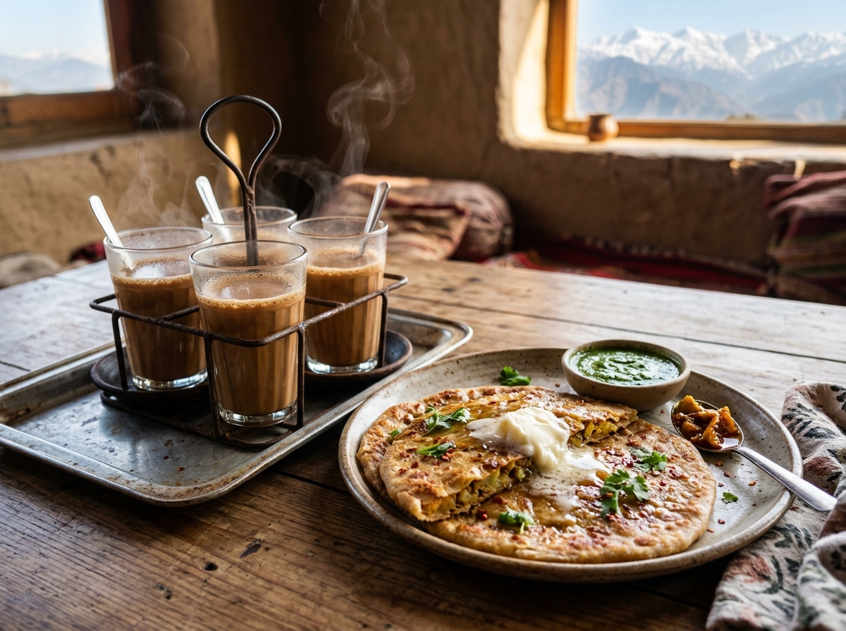 Dhaba Style Chai in Kangra